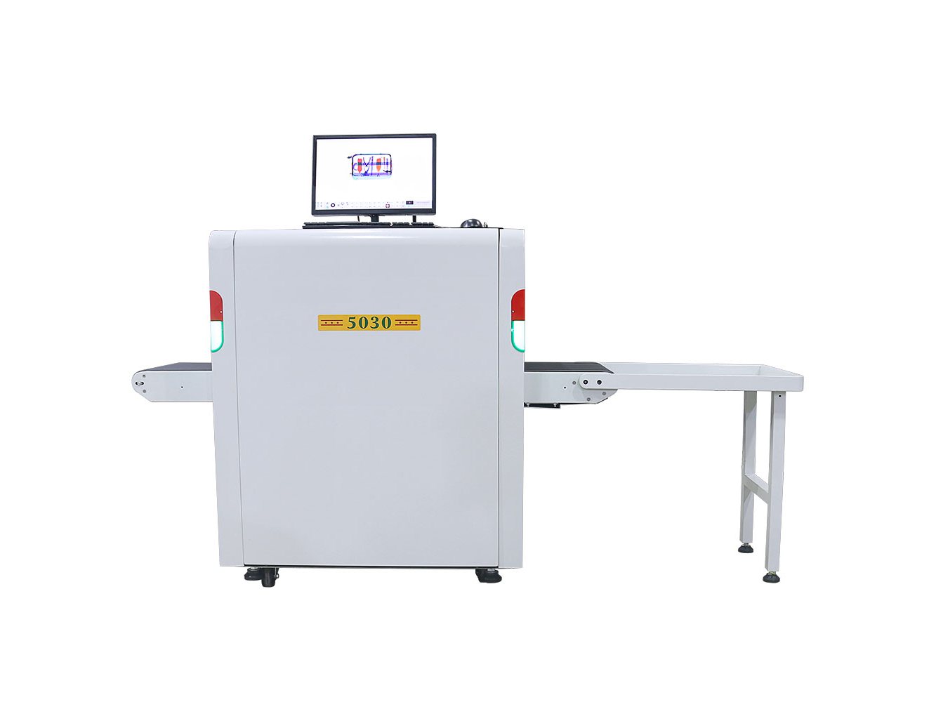 TS-6550 X-ray baggage scanner 3/4 view